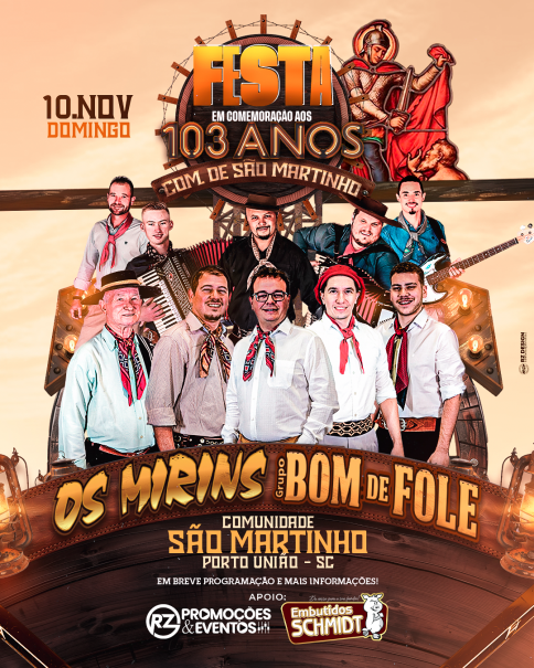 FESTA COM.SÃO MARTINHO - PORTO UNIÃO/SC